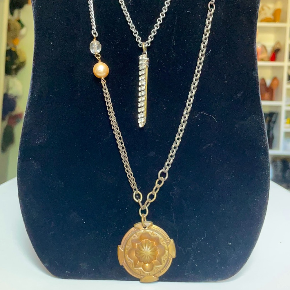 Custom Made, One Of A Kind, Multilayer Necklace - image 2